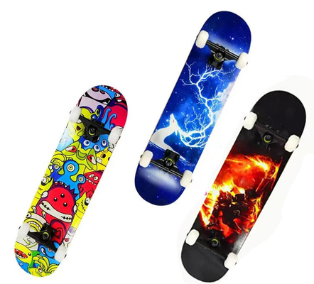 Skateboard για ενήλικες Pu Wheel 7 Layer Maple Beginner Skateboard