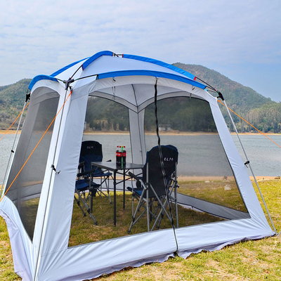 Η αδιάβροχη υπαίθρια αθλητική σκηνή 360*360*220cm 210D αυτόματη σκάει επάνω την οικογένεια σκηνών
