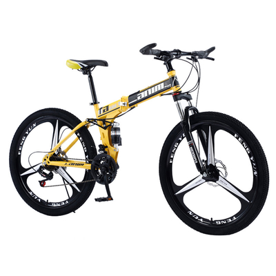 Ποδήλατο MTB βουνών αργιλίου των γυναικών ανδρών από το δρόμο πτυσσόμενο