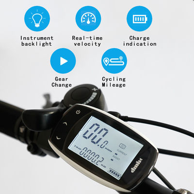 Μαλακό ηλεκτρικό ποδήλατο μπαταριών λίθιου πλαισίων 30-50Km/H 40Km/H ουρών με την οδηγημένη επίδειξη