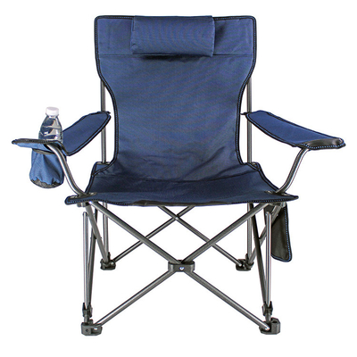 Ο φορητός διευθυντής Outdoor Folding Chairs With Stowable υφάσματος διαδικασίας 600D χρωμάτων φέρνει την τσάντα