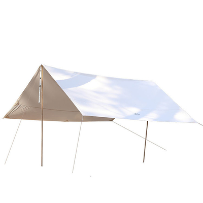 Awning σκηνή καταφυγίων ήλιων στρατοπέδευσης υφάσματος ήλιων αδιάβροχη με το σχοινί αέρα