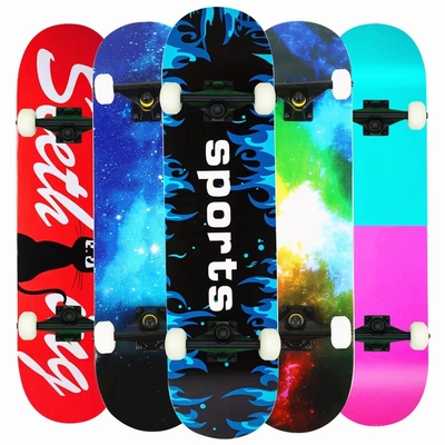 Skateboard Longboard ρουλεμάν χάλυβα άνθρακα εκτύπωση μεταφοράς θερμότητας ροδών