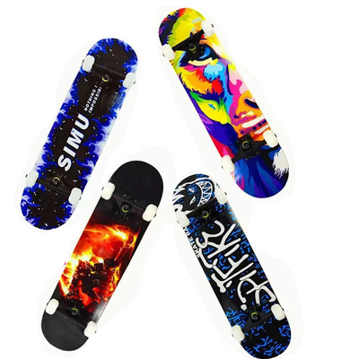 Skateboard Longboard ρουλεμάν χάλυβα άνθρακα εκτύπωση μεταφοράς θερμότητας ροδών