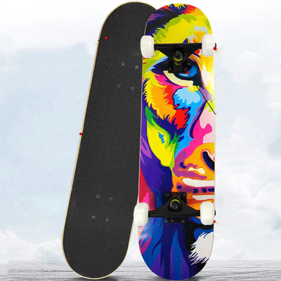 Skateboard χρωμάτων κραμάτων αργιλίου συνήθεια επιφάνειας για τους αρχαρίους