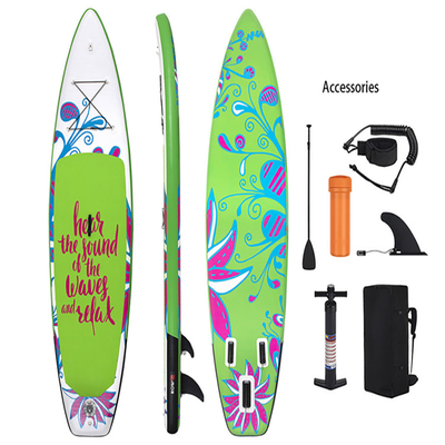 Longboard διογκώσιμα εξαρτήματα ιστιοσανίδων παιδιών αεριωθούμενα με τη λαβή