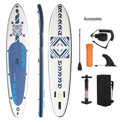 Μαλακή κορυφή ιστιοσανίδων διάσωσης σερφ Watersport διογκώσιμη με το σχοινί ποδιών